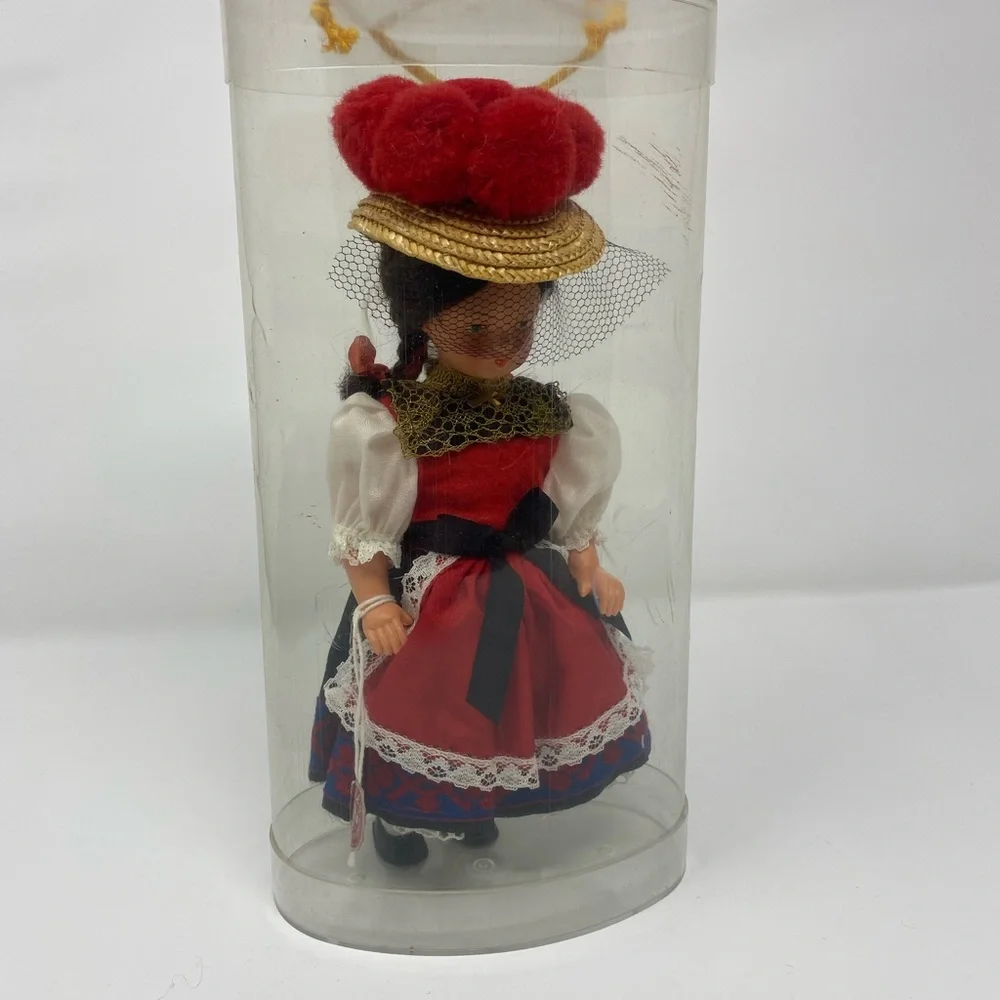 Vintage West Germany Moll's Trachten-Puppen Celluloid Doll 1950's Gutachtal‎